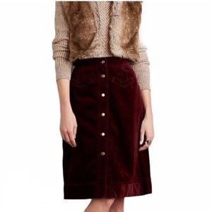 Holding Horses Corduroy Skirt